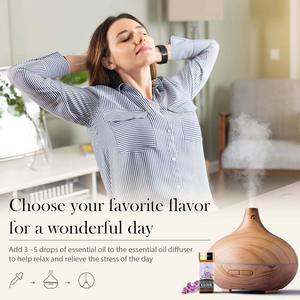 Essential Oil Set, 40 Pcs Aromatherapy Essential Oils for Diffusers for Home, 5ML Fragrance Gift Set for Skin Care, Humidifier, Laundry, Massage, Candle and Soap Making